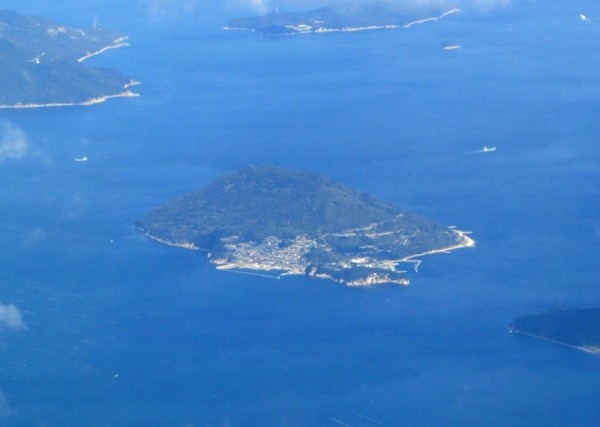 Aerial view of Ogijima