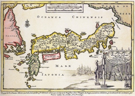 Japon, circa 1707