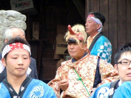 Tengu at Karato Matsuri on Teshima