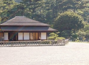 Teahouse in Ritsurin Park, Takamatsu