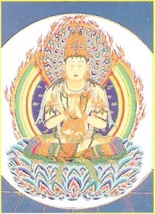 Zentsuji - dainichi buddha in kongokai mandala