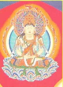 Zentsuji - dainichi buddha in taizokai mandala 