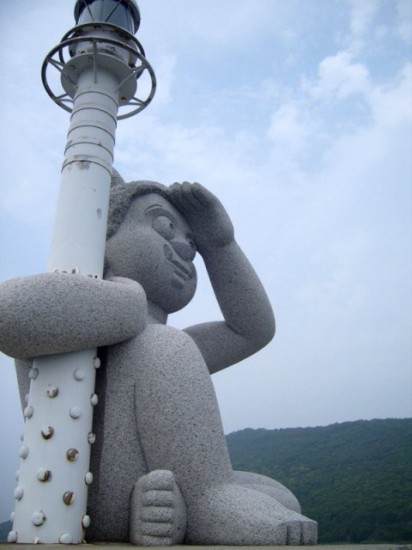 Megijima Oni Statue