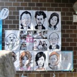 Uchiwa Store caricatures