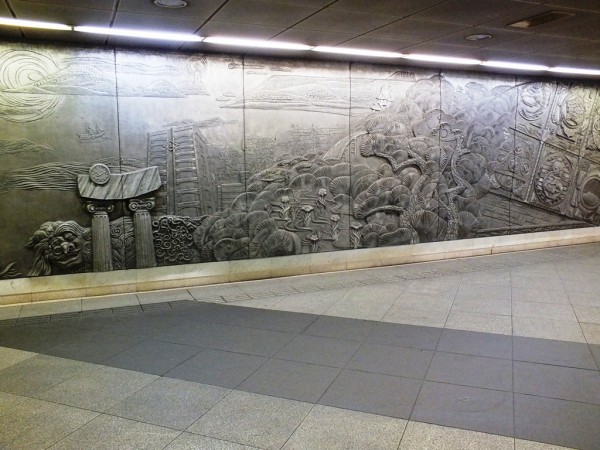 Underground passage in Takamatsu 2