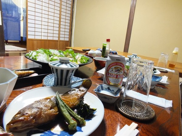 Yakatabune Minshuku sur Honjima diner 2