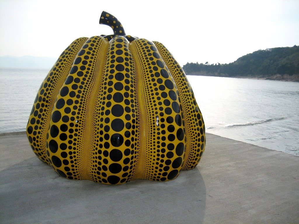 Yayoi Kusama Yellow Pumpkin