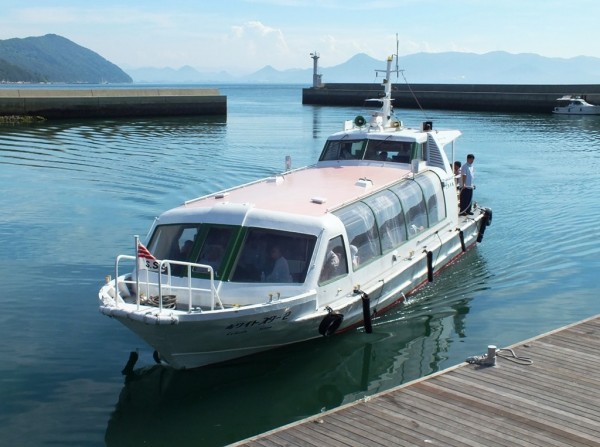 20 - Boat for Teshima and Naoshima