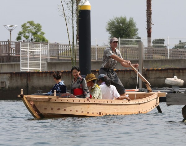 Traditional Japanese Boat Launching  - 2