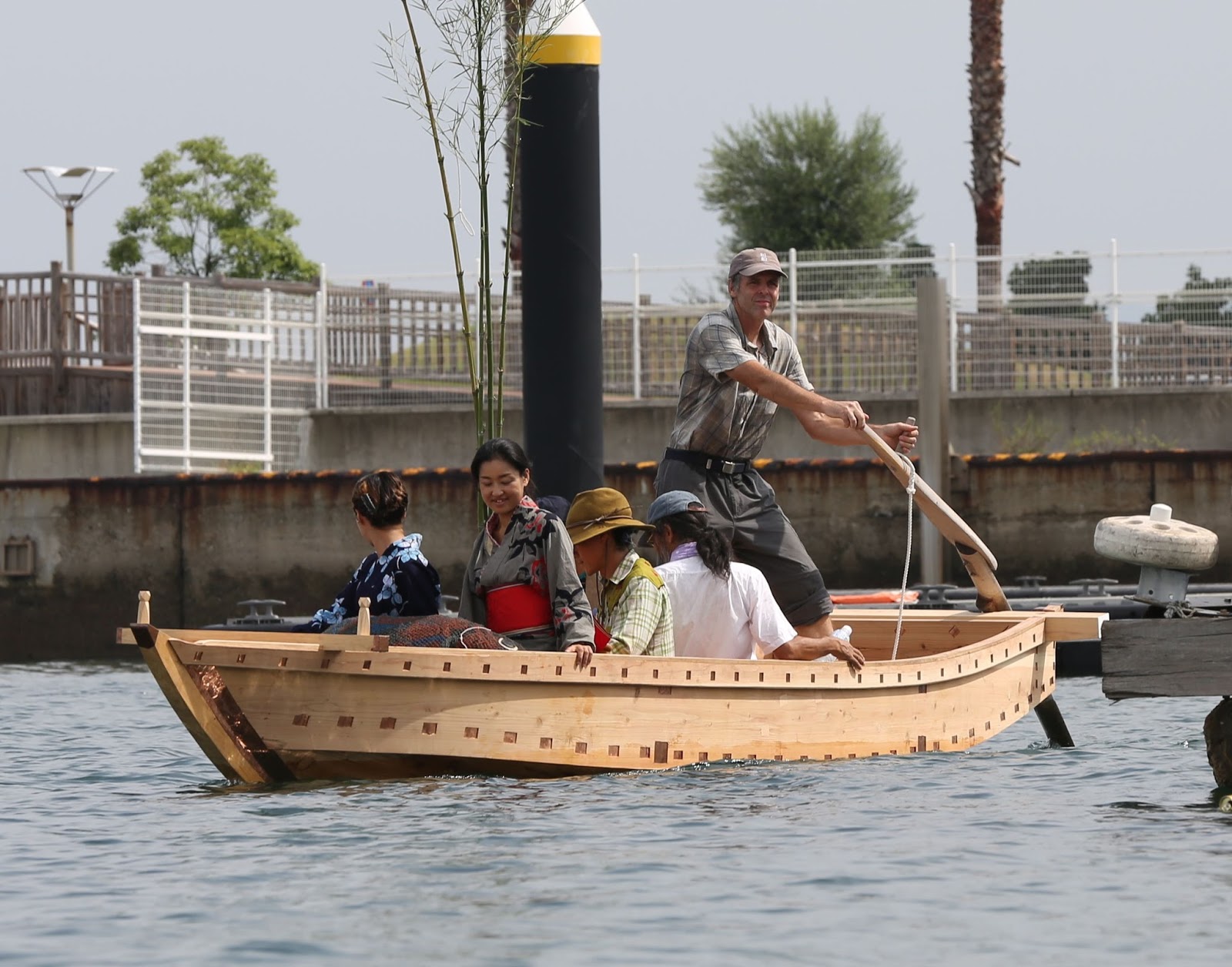 Traditional Japanese Boat Launching 2