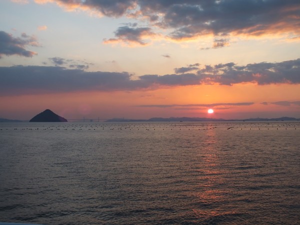 Sunset over Seto Inland Sea - 2