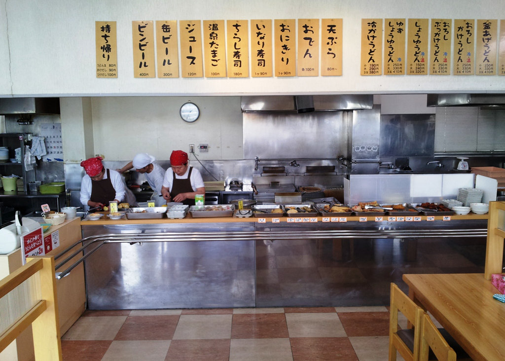 Udon restaurant in Takamatsu