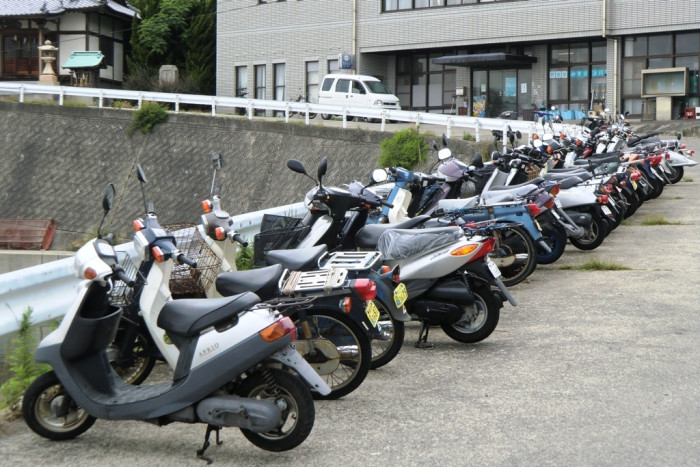 Scooters on Ibukijima - 1