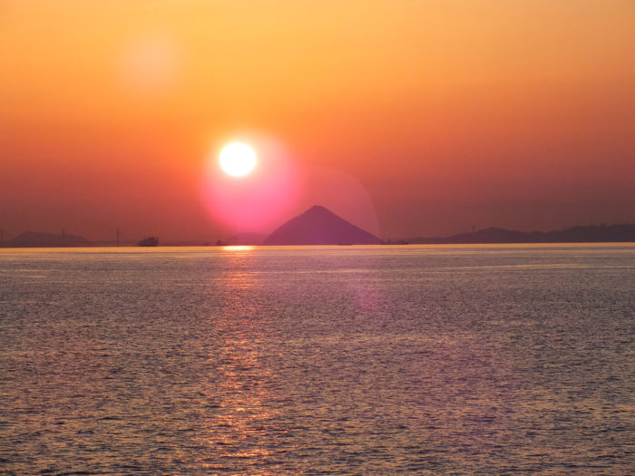 51 - Sunset over the Seto Inland Sea