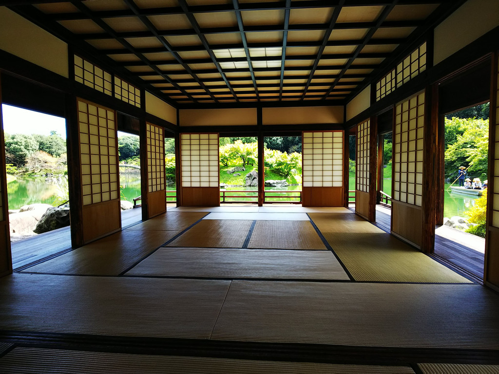 Ritsurin Garden from Kikugetsu tei 8